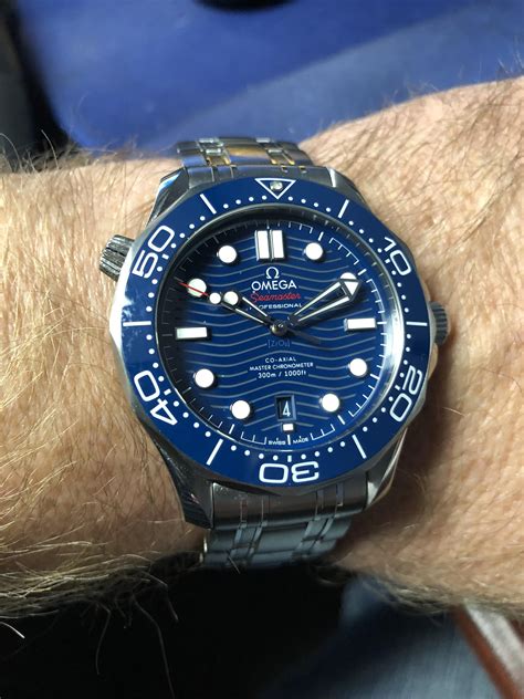 omega seamaster blue or black